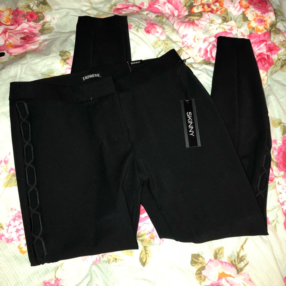 Black Express Skinny Stretch